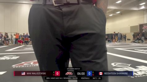 Max Waliszewski vs Reeshteen Shinwarie 2025 ADCC Niagara Open
