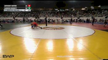200 lbs Consi Of 16 #1 - Anthony Nofire, Stilwell vs Landon Surrett, Glenpool JH