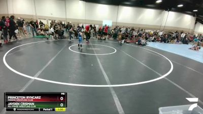 49 lbs Round 1 - Jayden Crisman, All-Phase Wrestling Club vs Princeton Ryncarz, Mission Wrestling Club