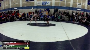 106 lbs Quarters & Wb (16 Team) - Isaac Campbell, Floyd Central vs Kyleigh Honaker, East Noble