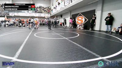 106 lbs Quarterfinal - Westin Pollock, Owasso Takedown Club vs Cooper Boyce, Raw Wrestling Club