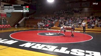 149 lbs Tommy Dalton, Western Wyoming College vs Jordan Irwin, Colorado Northwestern CC