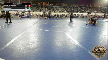92 lbs Semifinal - BentLee Potter, Prodigy Elite Wrestling vs Baze Fox, Cowboy Wrestling Club