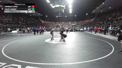 130 lbs Consi Of 8 #1 - Patricia Lopez, Santa Maria vs Haley Koenig, Cabrillo