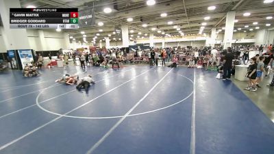 140 lbs Champ. Round 2 - Gavin Mattix, Montana vs Bridger Goddard, Utah
