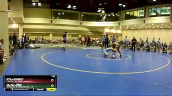 138 lbs Champ Round 1 (16 Team) - Ryan Kinsey, Land O` Lakes Wild Things vs Elias Long, Brawlers Thunderdawgs