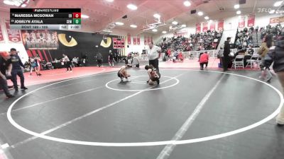 105 lbs Champ. Round 2 - Maressa McGowan, Eleanor Roosevelt vs Joselyn Ayala, South El Monte