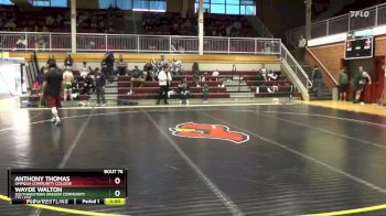 165 lbs 5th Place Match - Anthony Thomas, Umpqua Community College vs Wayde Walton, Southwestern Oregon Community College