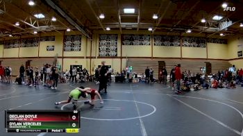 80 lbs Round 9 (10 Team) - Dylan Verceles, Headhunters vs DECLAN DOYLE, South Side WC