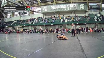 141 lbs Cons. Round 2 - Evan Herriman, Michigan State vs Landen Duncan, Kent State