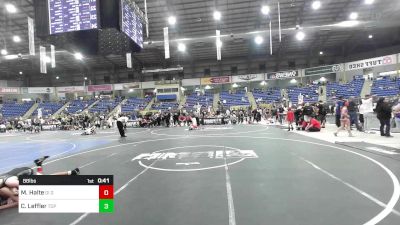 88 lbs Consi Of 4 - Malachi Halte, GI Grapplers vs Case Leffler, Top Notch WC