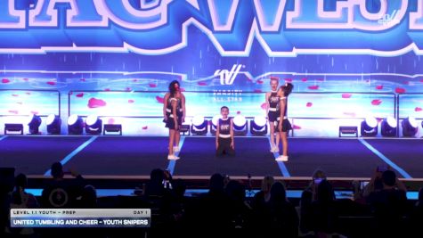 United Tumbling and Cheer - Youth Snipers [2026 L1.1 Youth - PREP Day 1] 2026 PacWest Grand Nationals