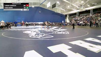 165 lbs Champ. Round 1 - Nick Davis, Topeka vs Aidan Carmack, Shawnee Mission North