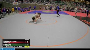 122 lbs Round 1 (4 Team) - Caleb Blackburn, Philomath vs Jaden Tice, Marshfield