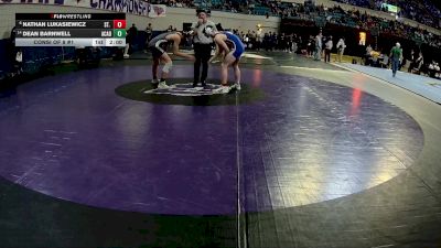 165 lbs Consi Of 8 #1 - Nathan Lukasiewicz, St. John's vs Dean Barnwell, Academic Magnet