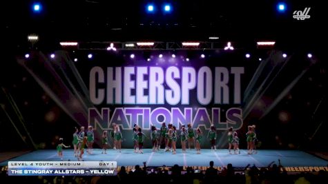 The Stingray Allstars - Yellow [2026 L4 Youth - Medium Day 1] 2026 CHEERSPORT National All Star Cheerleading Championship