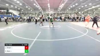 220 lbs Consi Of 16 #1 - Jaiden Green, NY vs Chur-Yong Mun, VA