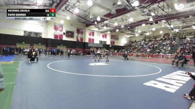140 lbs Cons. Round 3 - Victoria Zavala, Magnolia vs Faith Endres, La Quinta/La Quinta