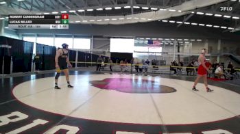 184 lbs Cons. Round 3 - Lucas Miller, Wilkes vs Robert Cunningham, Cortland State