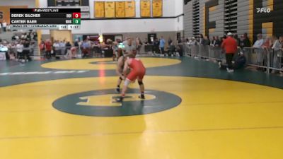 174Black lbs Rr Rnd 3 - Derek Gilcher, Indiana vs Carter Baer, Binghamton