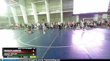 115 lbs Cons. Semi - Brody Taylor, Team Prestige vs Bronson Hubbard, Diamondville Wrestling Club