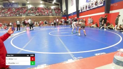 112 lbs Quarterfinal - Caleb Miller, Fort Gibson vs Lincoln Pulsifer, Bartlesville