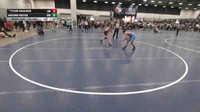 132 lbs Champ. Rd Of 16 - Arturo Reyes, Steller Trained Wrestling vs Tyler Paulson, LaCrosse Area Wrestlers