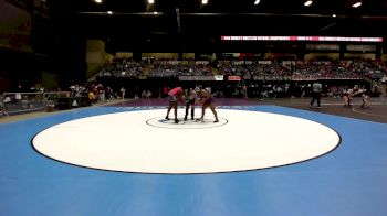 235 lbs Cons. Round 3 - Nia Patterson, Kansas City-Piper HS vs Monica Stewart, Topeka West HS