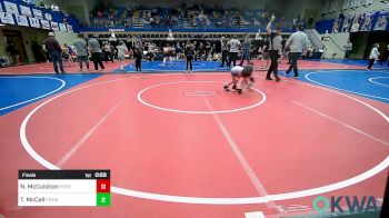49 lbs Final - Nash McCuistion, Pryor Tigers vs Timmy McCall, Fort Gibson Youth Wrestling
