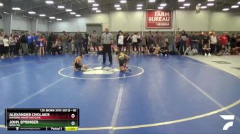 82 lbs Cons. Round 4 - John Springer, Nova WC vs Alexander Cholakis, Rangers Wrestling Club