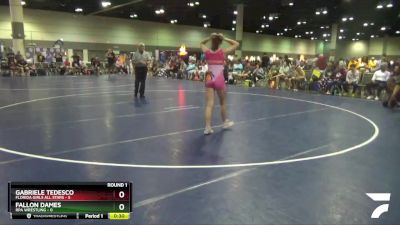 105 lbs Round 1 (16 Team) - Memphis Moses, RPA Wrestling vs Madelyne Bombardier, Florida Girls All Stars