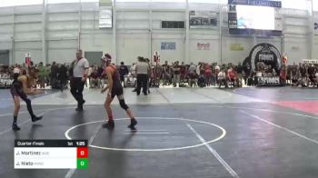 95 lbs Quarterfinal - Jaime Martinez, Independent vs Joshua Nieto, Manzano Monarch Wrestling