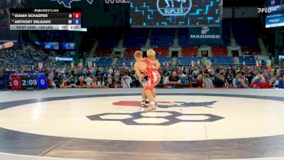 138 lbs Quarters - Isaiah Schaefer, IN vs Anthony Delgado, NV