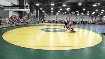 142 lbs Rr Rnd 2 - Ryan Briggs, TDWC Maniacs Grey - MS vs Gabriel Monticello, TNWC Rideout - MS