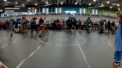 48 lbs Round 4 (10 Team) - Todd Sher, Roundtree WA vs Dawson Adkison, Panhandle Pitbulls