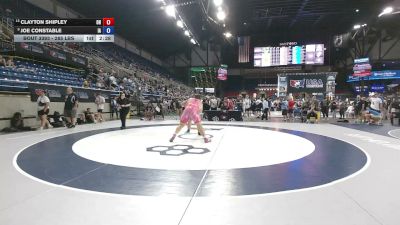 285 lbs Cons. Sub-quarters - Clayton Shipley, Ohio vs Joe Constable, Iowa