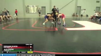 132 lbs 4th Wrestleback (16 Team) - Giovanni Scafidi, New Jersey vs Alex Ropski, Tennessee