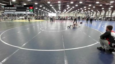 76 lbs Round 2 (10:45am Saturday) - Cyler Gilmore, Florida Elite vs Noah Lagman, Terps Xtreme