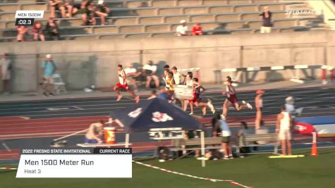 Men's 1500m, Heat 3