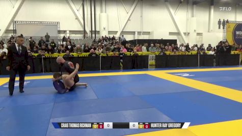 Craig Thomas Richman vs Hunter Ray Gregory 2024 World IBJJF Jiu-Jitsu No-Gi Championship