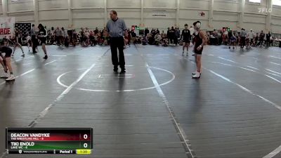 80 lbs Round 4 (10 Team) - Tiki Enold, Lake WC vs Deacon Vandyke, The Wrestling Mill