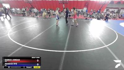 145 lbs Champ. Round 2 - Darius Jordan, MN vs Maddox Rye, WI