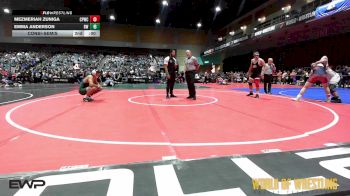 182 lbs Round Of 16 - David Ortega, Earl Wooster vs Kai Ford, Sierra Sabers