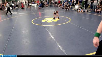 58-63 lbs Cons. Round 3 - Easton Harrington-Adams, Bryan Youth Wrestling Club vs Wyatt Callaway, 2TG