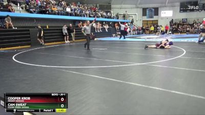 JV-1 lbs Round 3 - Cam Sweat, Clear Creek-Amana vs Cooper Krob, Mount Vernon