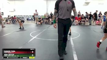 72 lbs Semifinal - Keir Devlin, Pride Wrestling Club vs Parker Topa, Team Tugman