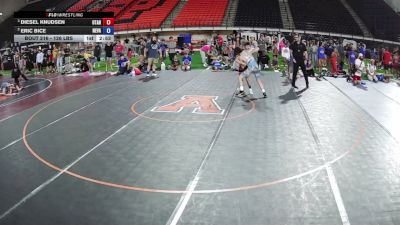 126 lbs Semis - Diesel Knudsen, Utah vs Eric Bice, Nevada