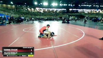138 lbs Champ. Round 2 - Malikai Badillo, Mater Lakes Academy vs DOMINIC FOUCHE`, Clearwater Cen Catholic