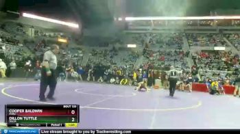 138 lbs Quarterfinal - Dillon Tuttle, Delta vs Cooper Baldwin, Peru