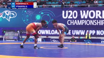 70 kg Repechage - Nilesh Singh NADIPARWALE, India vs Goga Otinashvili, Georgia